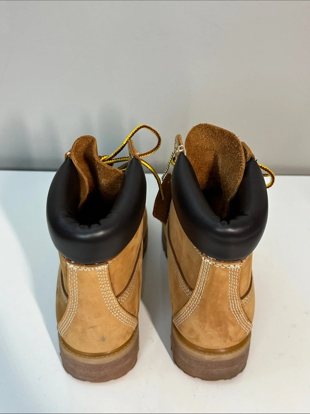 Timberland Wheat Nubuck Leather 6” Lace Up Boots Size 7 Utility Gorpcore Work
